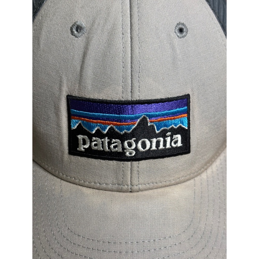 Patagonia Trucker Hat Gray Mesh Logo Outdoor‎ Baseball Cap Adjustable